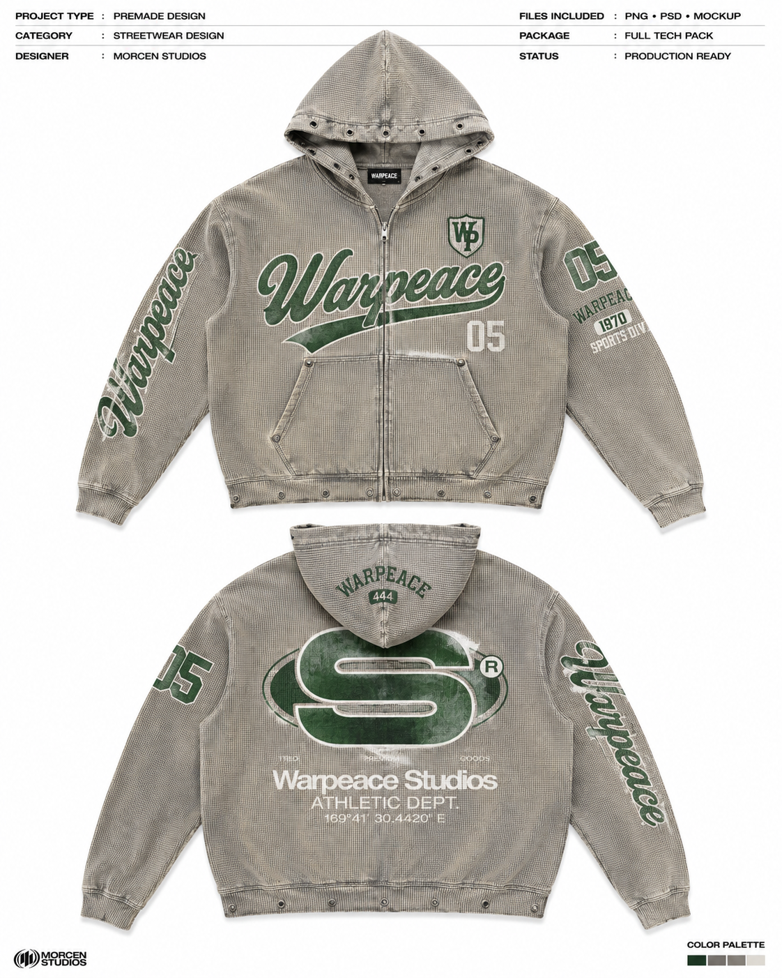 The Athletic Deptt. Zip